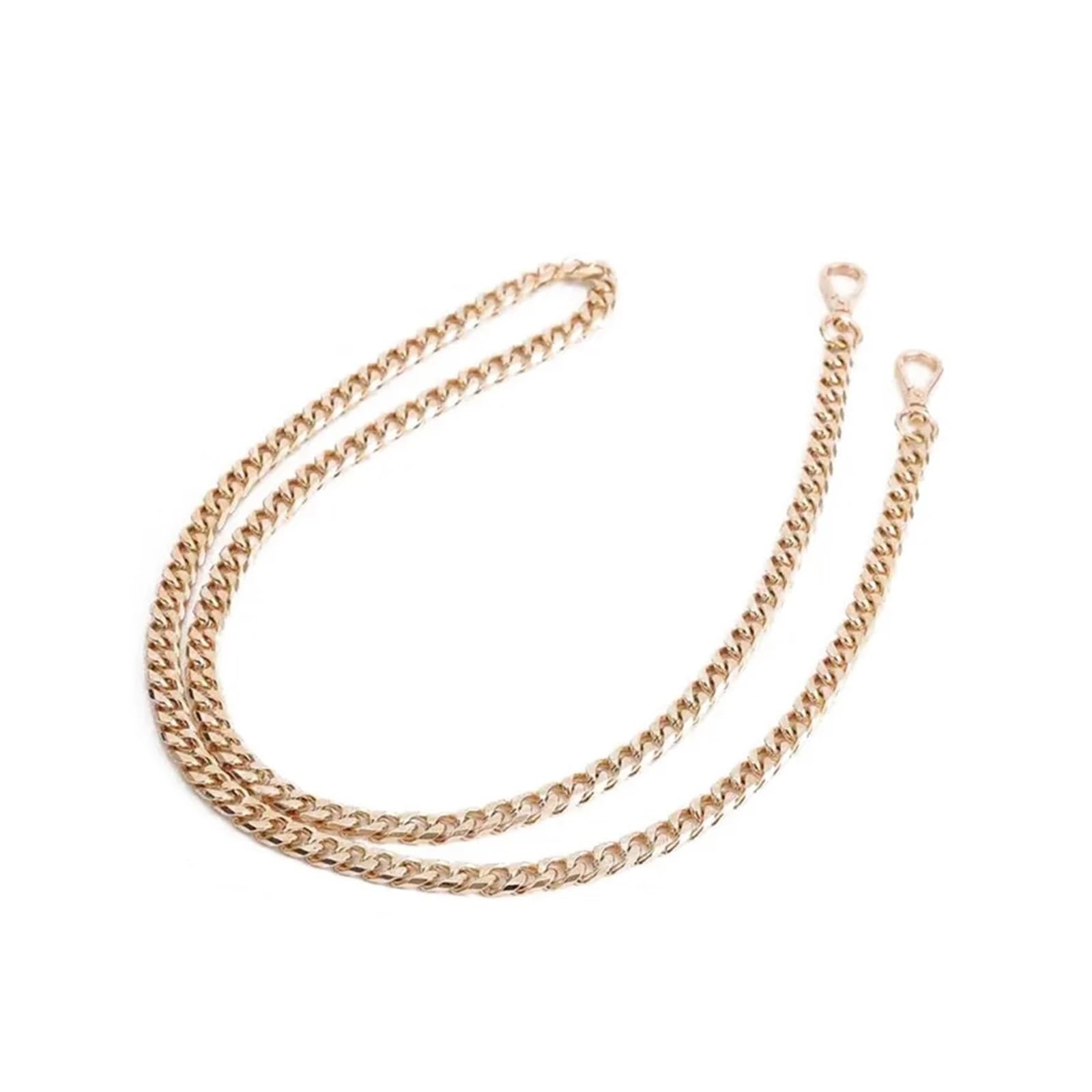 Bolso De Mano De 60cm/120cm, Cadenas De Metal, Correa For Bolso De Hombro DIY, Cadena For Bolso Desmontable, Correa De Cadena, Bandolera, Cuerpo Cruzado (Color : Gold 4, Size : 120cm)