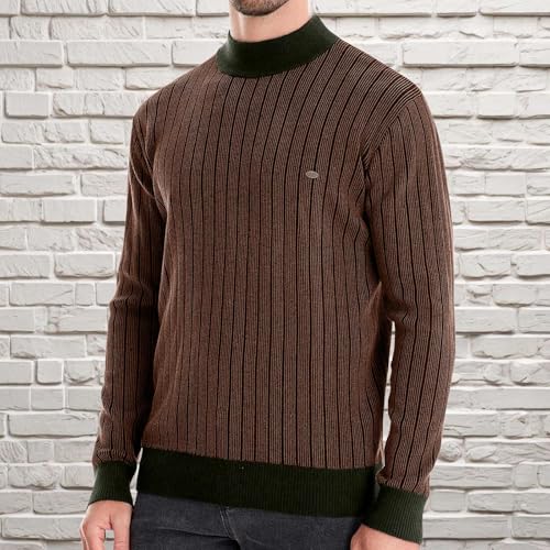 Muscularfit Mens Slim Fit Light Weight Sweaters Causal Fashion Solid Round Neck Knitted Pullover Fall Winter Knitwear Sweater2