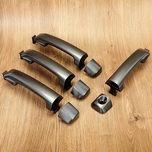 Image of ECOTRIC Door Handles Kit Assembly Compatible with Tundra Crewmax /Sequoia