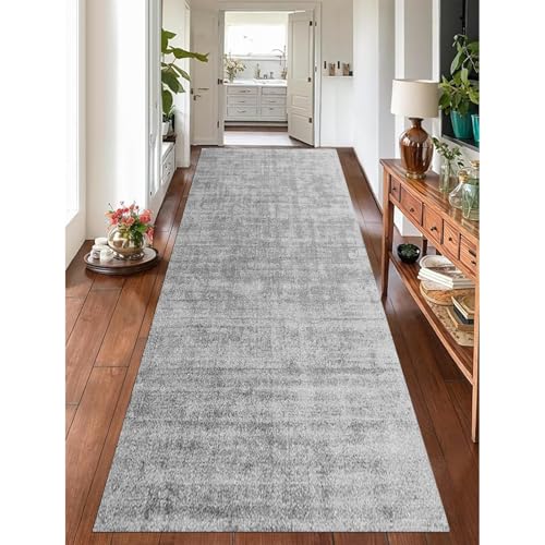 Alfombra de pasillo lavable con base antideslizante resistente para zonas de paso 6