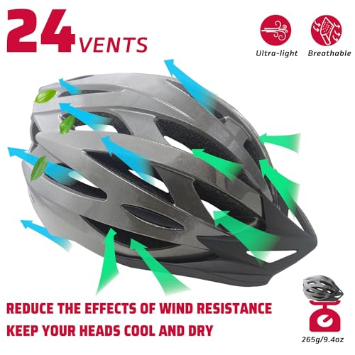 Bike Helmets for Adults, Mountain Bike Helmets for Men with