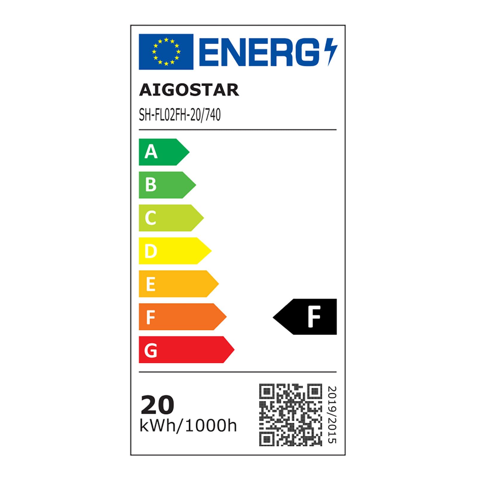 Aigostar Naświetlacz LED z Czujnikiem Ruchu 20 W 4000K 1800lm
