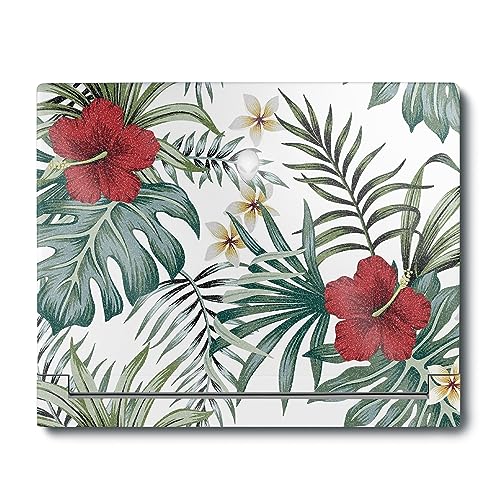 Image of MightySkins Glossy Glitter Skin Compatible with Alienware X16 R1 (2023) Full Wrap Kit - Tropical Hibiscus | Protective Durable High-Gloss Glitter Finish | Easy to Apply | Made in The USA