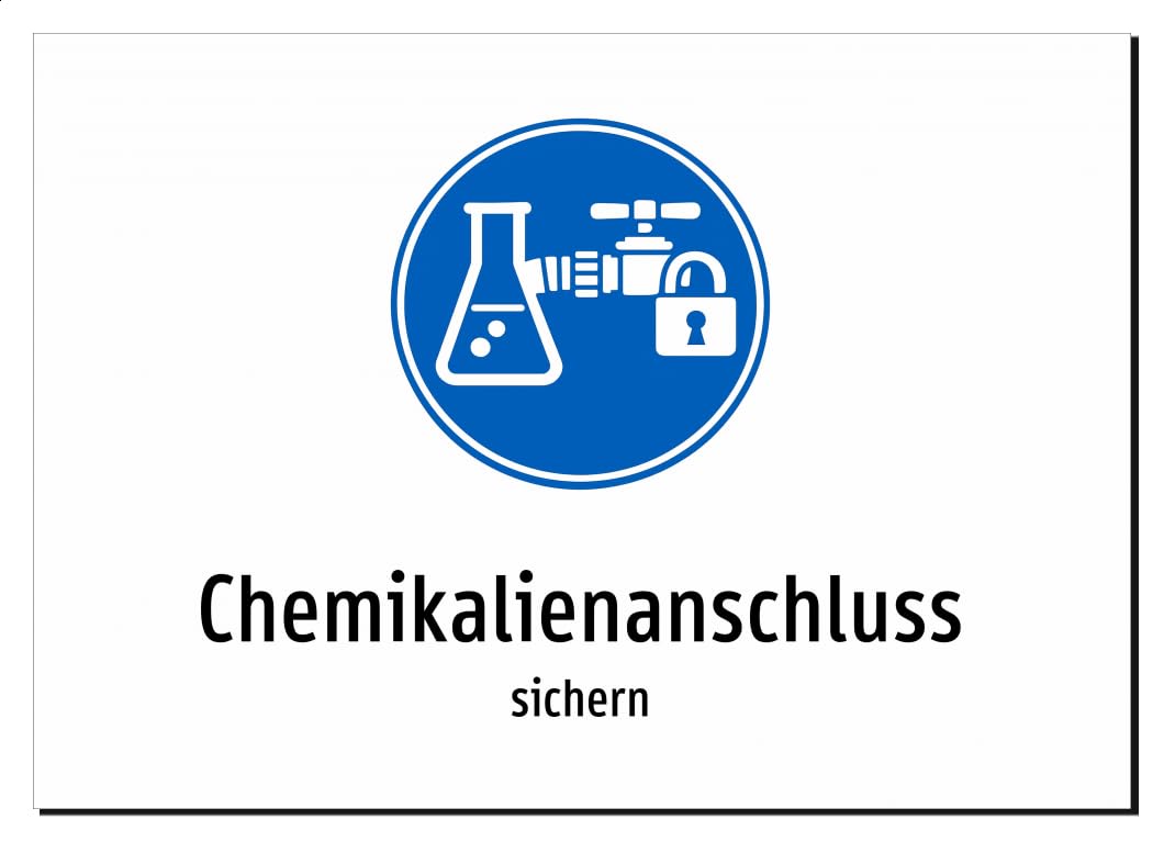 43119-DE-S-09 | Chemikalienanschluss - sichern