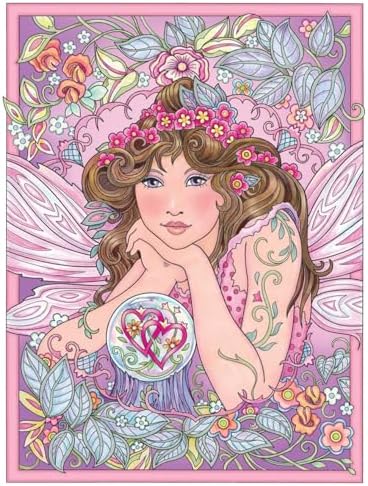 Creative Haven Magical Fairies Coloring Book