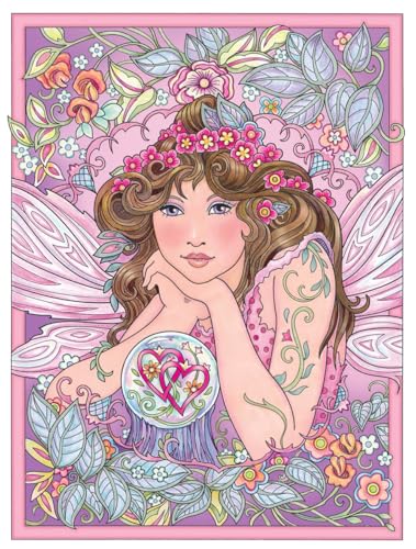 Creative Haven Magical Fairies Coloring Book