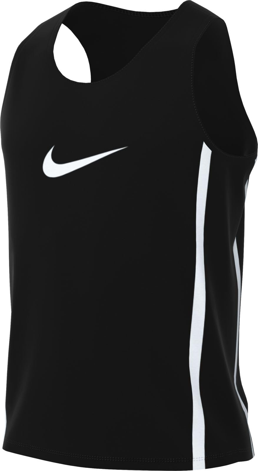 NIKE DV9967-010 M NK DF ICON Jersey T-Shirt Men's Black/Black/White/White Size M