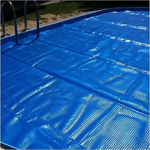 Cubierta solar impermeable para piscinas enterradas y sobre el suelo, tamaño extra grande, 1,5 m x 3 m, color azul, disponible en longitudes de 2 m y 10 m
