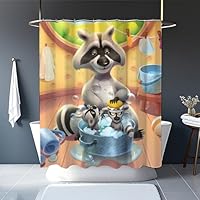 Algopix Similar Product 2 - Da Brigh Shower Curtain with 12 Hooks