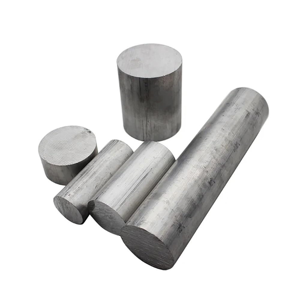 Solidny okrągły pręt ze stopu aluminium 6061, długość 500 mm 1 szt., średnica 5–60 mm z możliwością krojenia, lekki, odporny na korozję(50mm)
