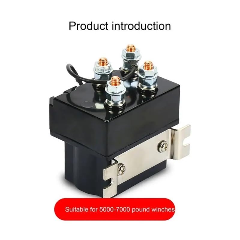 12V Winch 250A para vehículo todoterreno miniatura 2