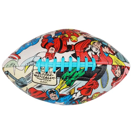 Capelli Sport Marvel Avengers Youth Football, Classic Comic Small Mini Junior Futbol for Kids, Size 6, Multi