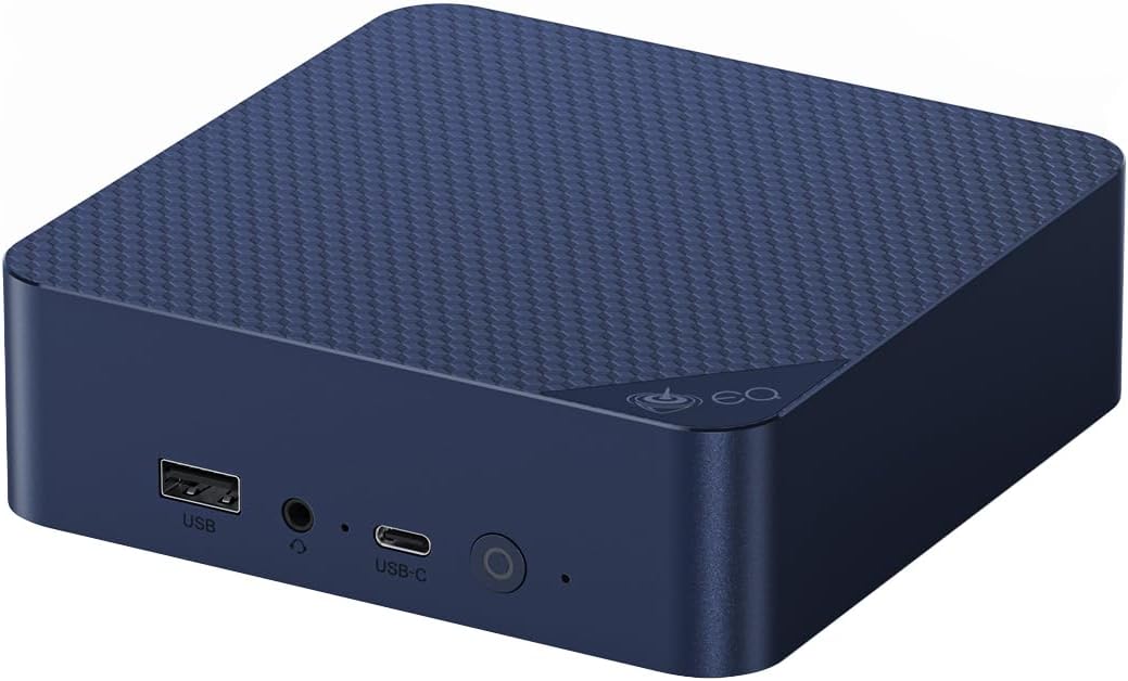 Beelink EQ14 Mini PC with N150 Processor, 16G DDR4 RAM 1TB SSD Mini Desktop PC, WiFi6+BT5.2+Dual 2.5G LAN, Intel Graphics 24EUs 1000MHz Business Mini Computer Support Dual Display-Screen via 2*HDMI