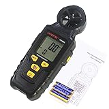 HK820 Handheld Anemometer,Digital Display Wind Speed CFM Meter Gauge Air Flow Velocity Tester