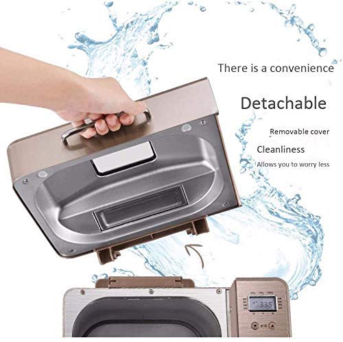 ZJN-JN Brotbackautomaten Haushalt Haushaltsklein Brot-Maschine, 15-Stunden-Termin Vollautomatische Knetmaschine, 19… – Bild 8