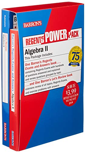 Regents Algebra II Power Pack: Let's Review Algebra II + Barron's Regents Exams and Answers: Algebra II (Barron's Regents NY)