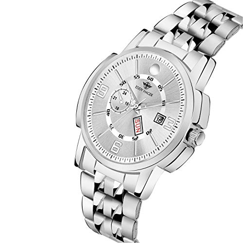 Image of EDDY HAGER EH-226-OLIVE Stainless Steel Analog Men's Watch