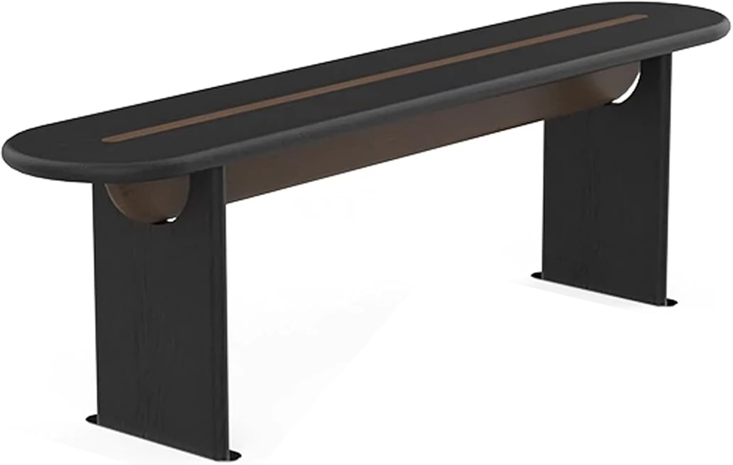 Dining Bench, Wood Bench, Table Benches with Adjustable Footpads, Dining Room Bench, Entryway Bench, Farmhouse Wood Bench, for Kitchen, Dining, Living Room, Entryway