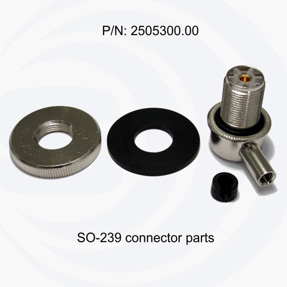 ANTENNA CB TURBO 2002 SIRIO CON ATTACCO PL (Cavo o base magnetica opzionali) (CAVO CENTROTETTO SO-239)