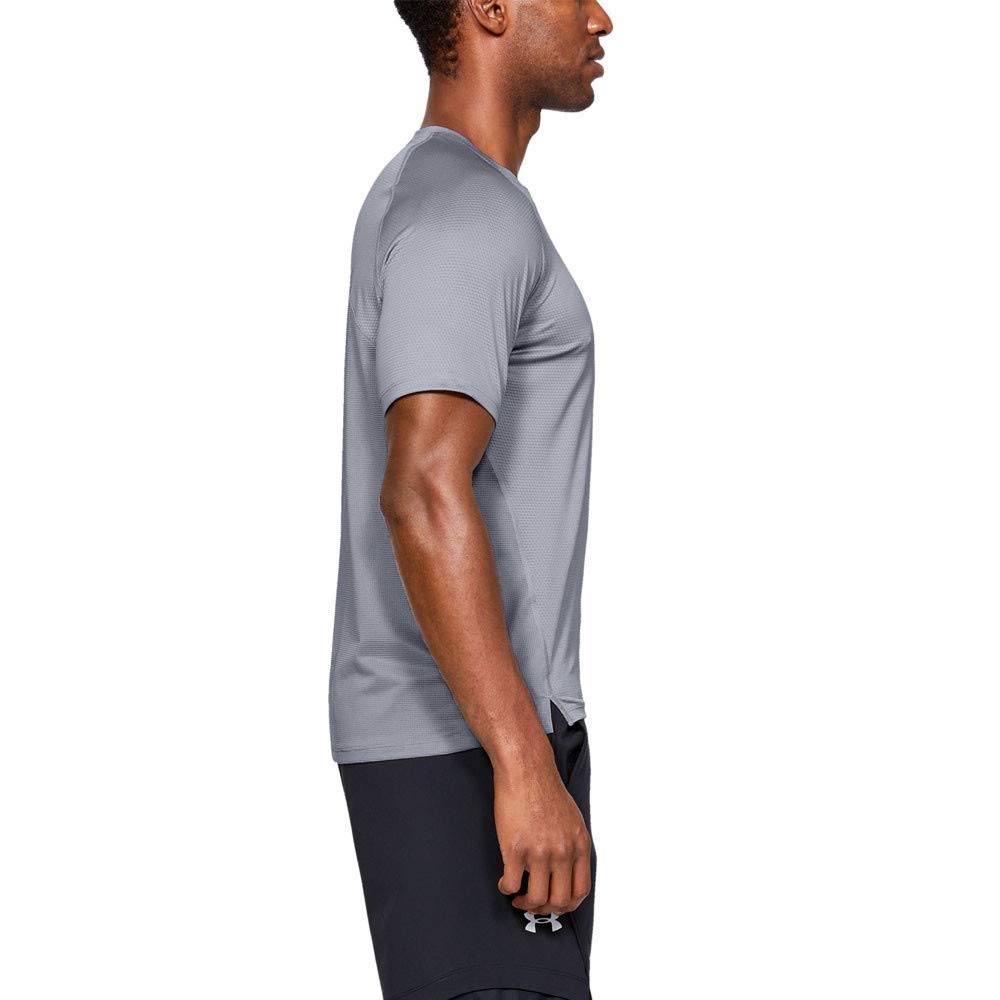 Under Armour Herren UA Qualifier atmungsaktives T-Shirt aus ultraleichtem Stoff, komfortables Sportshirt mit enganliegendem Schnitt