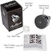 Aqua Elegante 3 Inch High Pressure Shower Head - Best Pressure Boosting, Wall Mount, Bathroom Showerhead For Low Flow Showers, 2.5 GPM - Chrome