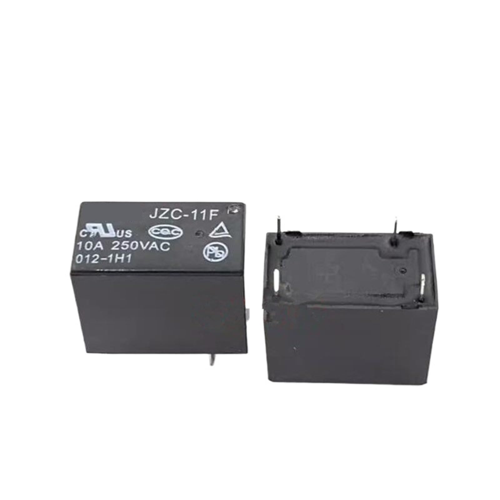 Relais 12V JZC-11F 012-1H1 10A à forte endurance thermique pour carte PCB