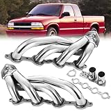 LS Swap Exhaust Headers Kit For Chevy C10 Chevelle Camaro Caprice LS1 LS2 LS6 LS7 LSX 4.8L 5.3L 5.7L 6.0L 6.2L