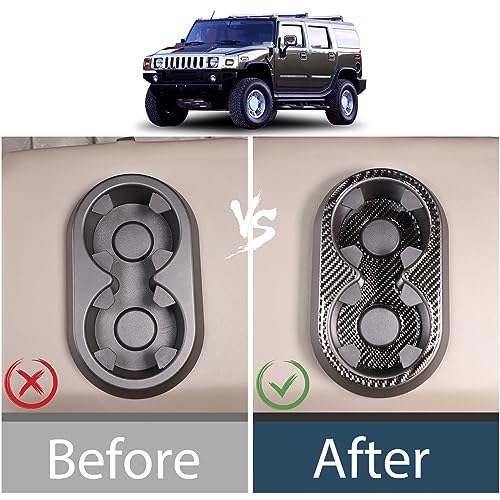 Sticker panel portavasos trasero para Hummer H2 2003-2007 miniatura 2