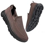 Suela suave antideslizante: Los zapatos para caminar para hombres con material MD cómodo ayudan a ofrecer agarre y una excelente amortiguación.
