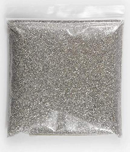 Richland 40099907037_01 German Glass Glitter Silver 1 Lb. Bag cover