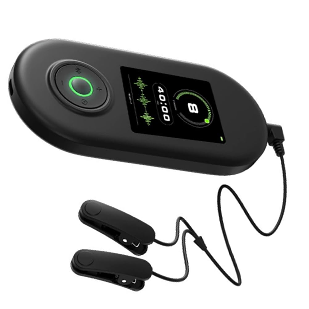 Monitoraggio del sonno portatile intelligente, elettronico, aiuto rapido per il sonno, con clip per le orecchie