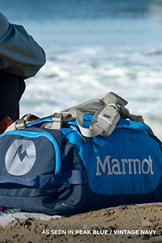 Marmot Long Hauler Large Travel Duffel Bag, 4575ci (75 Liter), Brick/Black