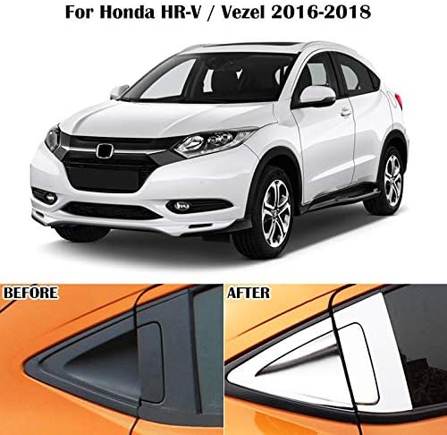 Amazon Com Autoxbert Se Adapta A Honda Vezel Hr V 16 19 Cromo Manija Puerta Trasera Bowl Cubierta Moldura Automotriz