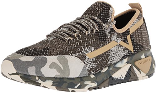 Diesel Men's SKB S-KBY III Sneaker, Multicolor Army, 10.5 M US