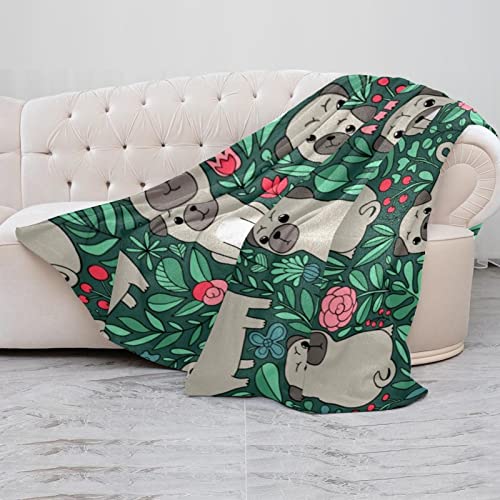 Couverture en microfibre de qualité supérieure au design scandinave - 5