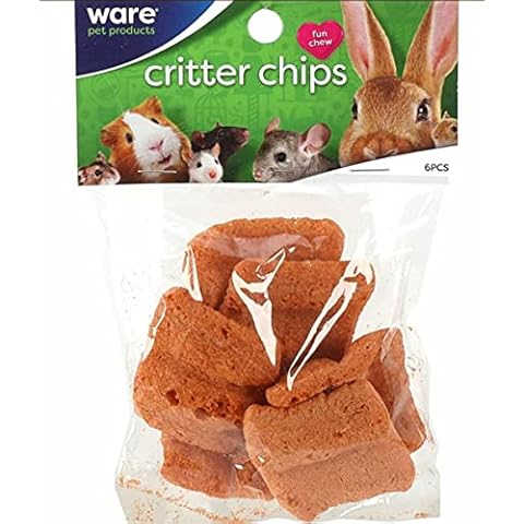 Ware Pet Product 911486 Orange Critter Chips Small Animal Chews - Pack of 66 Cover