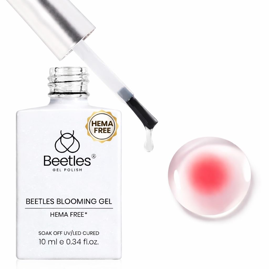 Amazon.com: Beetles Blooming Gel - Hema Free Clear Aura Nails