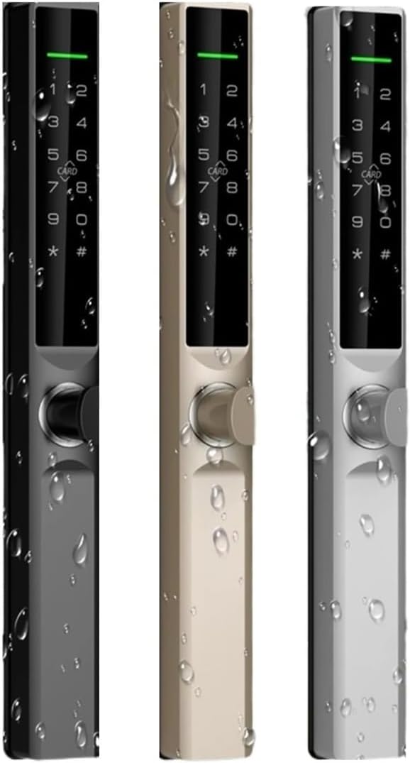 SHENGMIAOHE WiFi App Waterproof Digital Electronic Lock Biometric Fingerprint Door Handle Smart Lock for Glass Sliding(6085,Siliver) Learned Extensively SHENGMIAOHE WiFi App Waterproof Digital Electronic Lock Biometric Fingerprint Door Handle Smart Lock for Glass Sliding(6085,Siliver) Learned Extensively