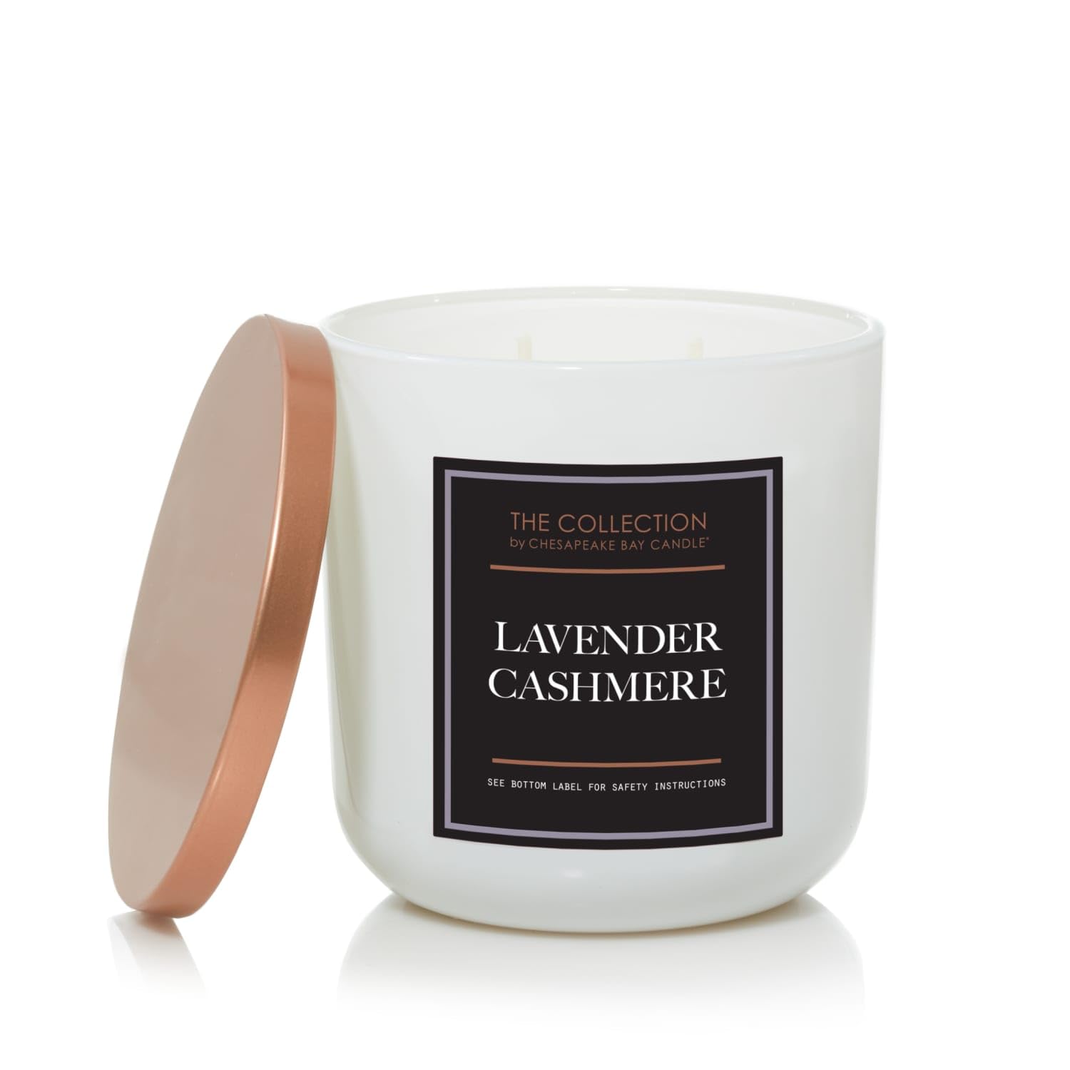 Chesapeake Bay Candle®, The Collection By Chesapeake Bay Candle ®, Candela In Barattolo Con 2 Stoppini, Lavanda E Cashmere-image