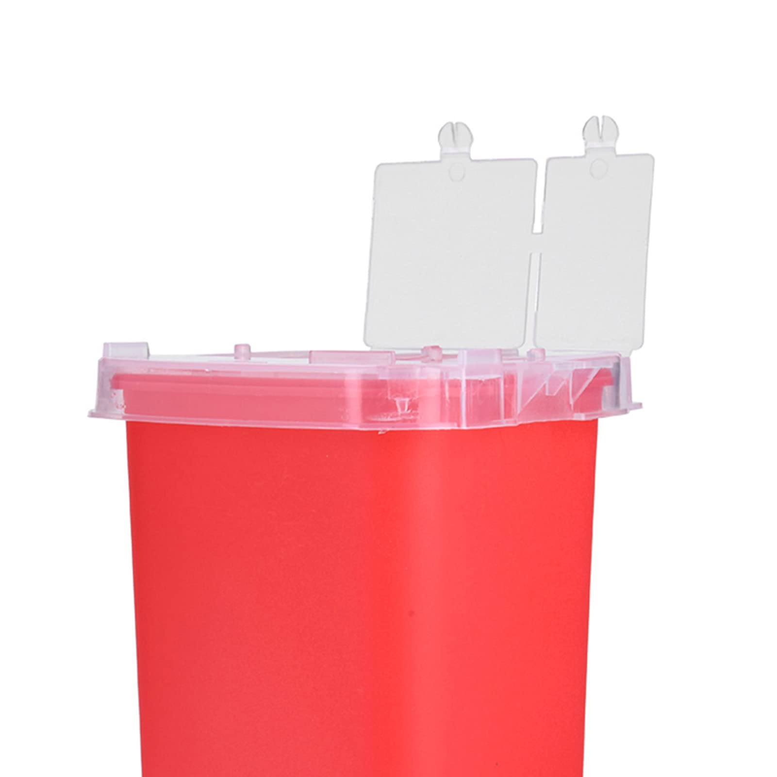 Récipients pour objets tranchants, fournitures de tatouage en plastique Petits récipients d'élimination des aiguilles pour objets tranchants(1#)