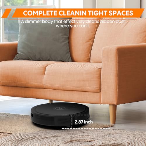 Image of Robot Vacuum and Mop 5500Pa Suction 3 in 1 Robot Vacuum Cleaner with WiFi /App /Voice, Smart Robotic Vacuums with Schedule, Self-Charging Ideal for Hard Floor, Low Pile Carpet, Pet Hair 2026 New Version