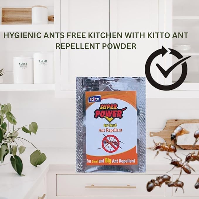 Image of KITTO Super Power Ant Repellent Powder inchGauranteed Result inch Pack of 3