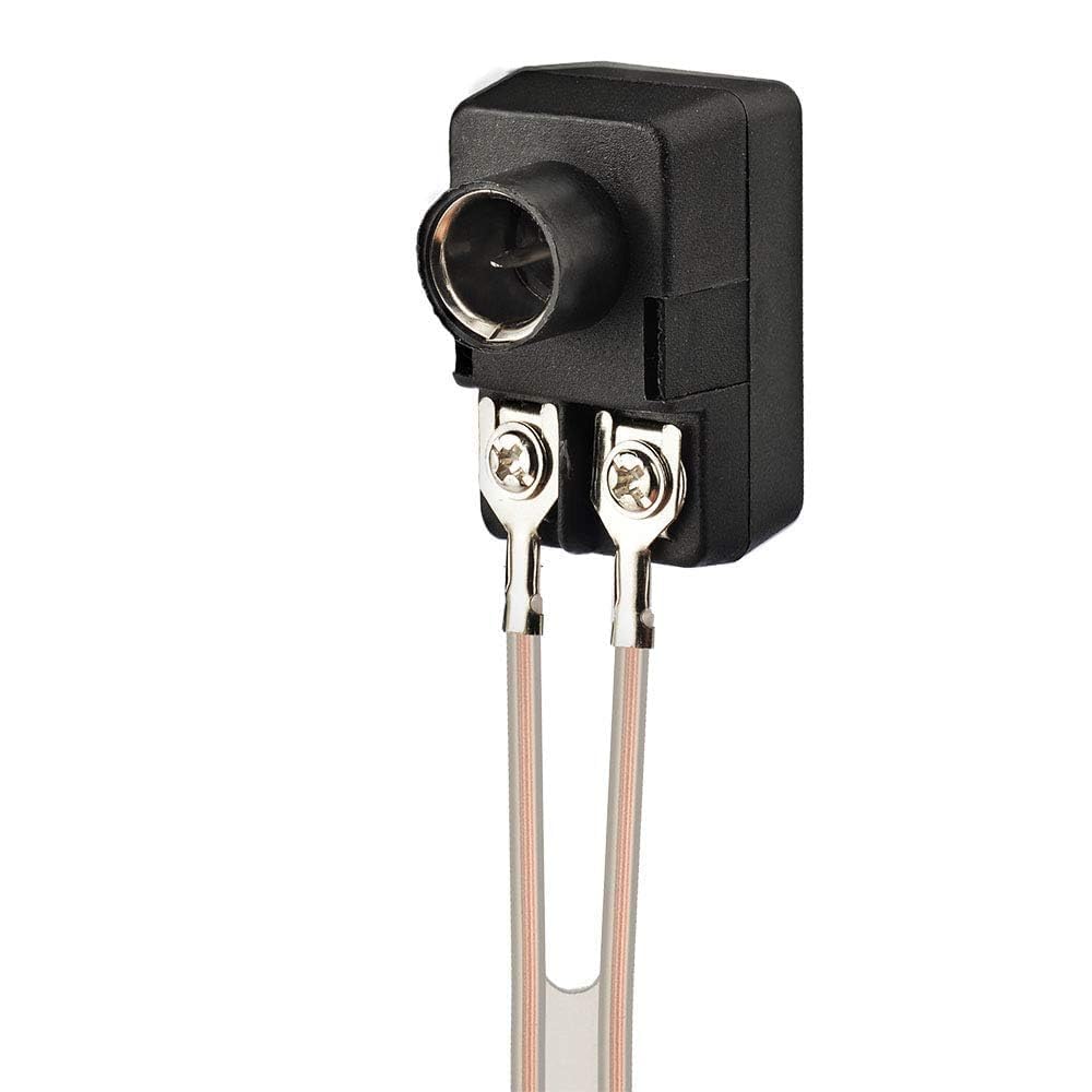 Bingfu Antenna FM Radio Interna Antenna T Formazione Cavo Plug Transformer Balun 75/300 ohm F Maschio Adattatore 2 kit per Ricezione FM