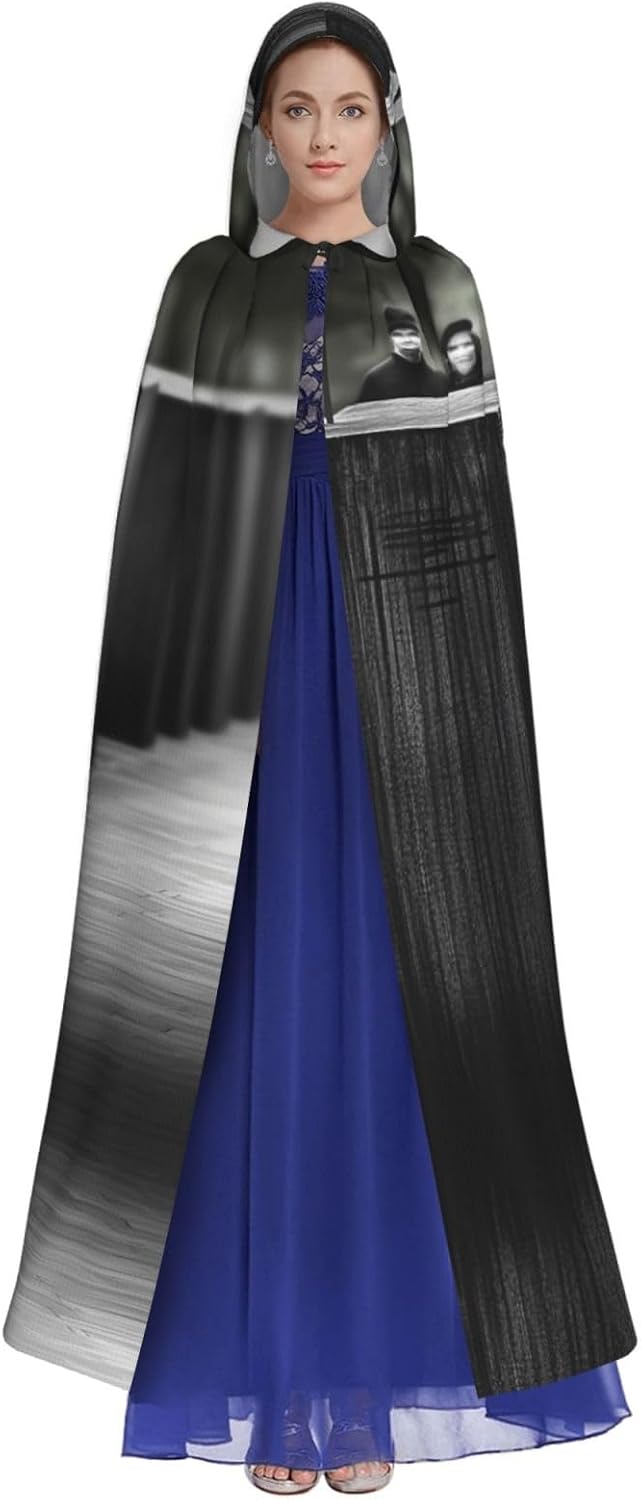 Giant Stone Berlin Unique Darkness Poncho Shawl - Customizable Wearable Blanket for Women, Perfect Halloween Costume Accessory, Knight, Akatsuki, and More