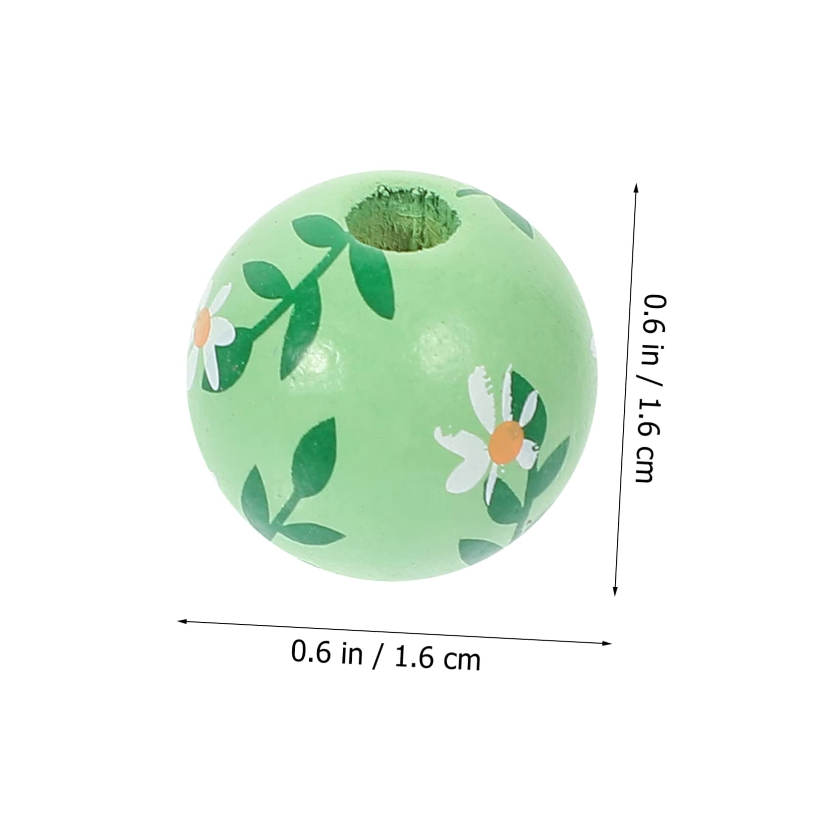 240 Perline Rotonde In Legno Colorato – 16mm, Foro 4mm – Per Artigianato, Gioielli Fai Da Te E Decorazioni (23 Colori Assortiti)