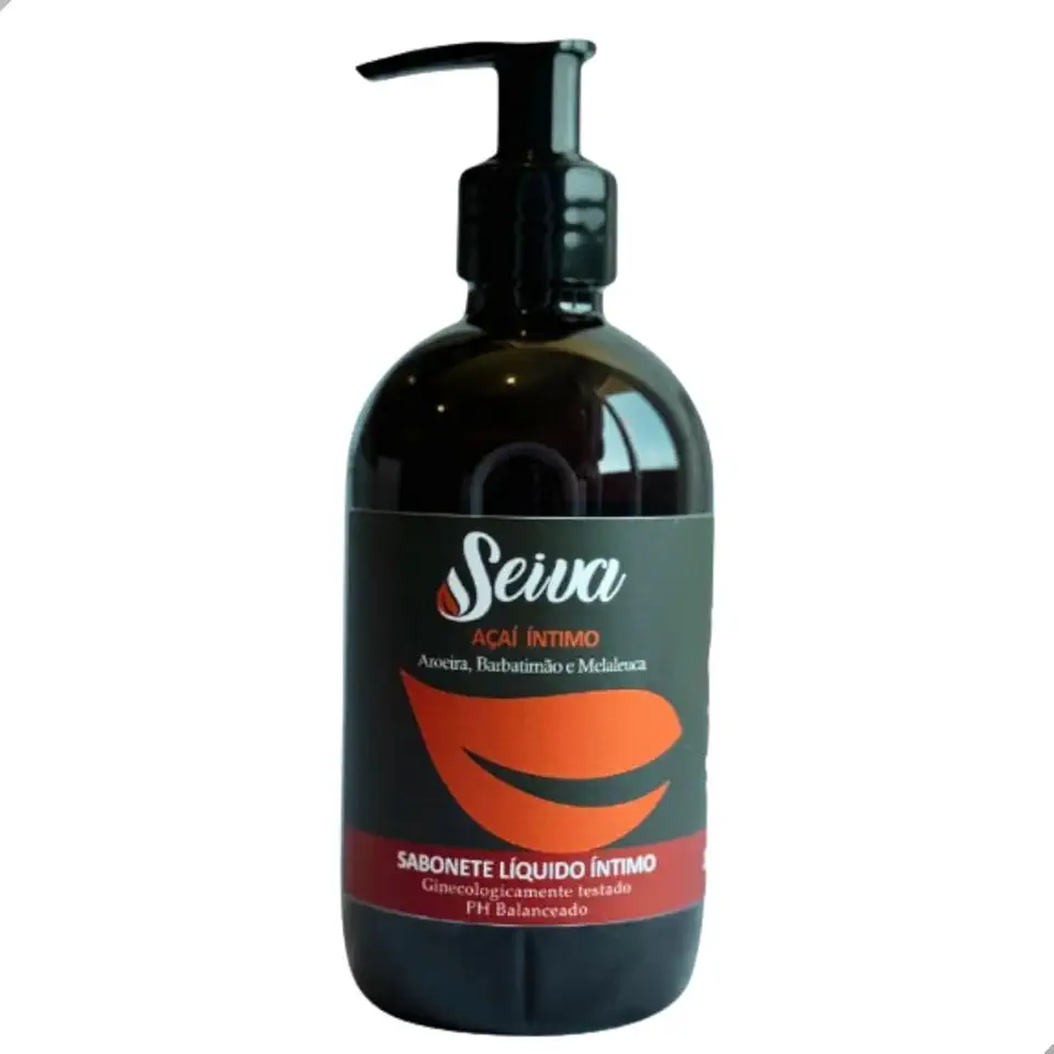 Sabonete Íntimo Feminino 200ml Barbatimão Aroeira Melaleuca Seiva