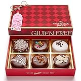 Gluten Free Palace Gourmet Cookie Gift Basket – Vegan Gluten Free Mother’s Day Chocolate Covered Cookies – Chocolate Gift for Mom – Sweet Gift Idea for Birthday, Thank You & Anniversary (6 Count)