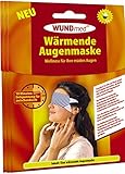 Wärmende Augenmaske | Augenpflege - Anti Falten, Tränensacke, Augenringe und Kopfschmerzen | Augenpflege | Hautfreundlich *Zertifiziert* | Für Männer und Frauen (3er Pack)