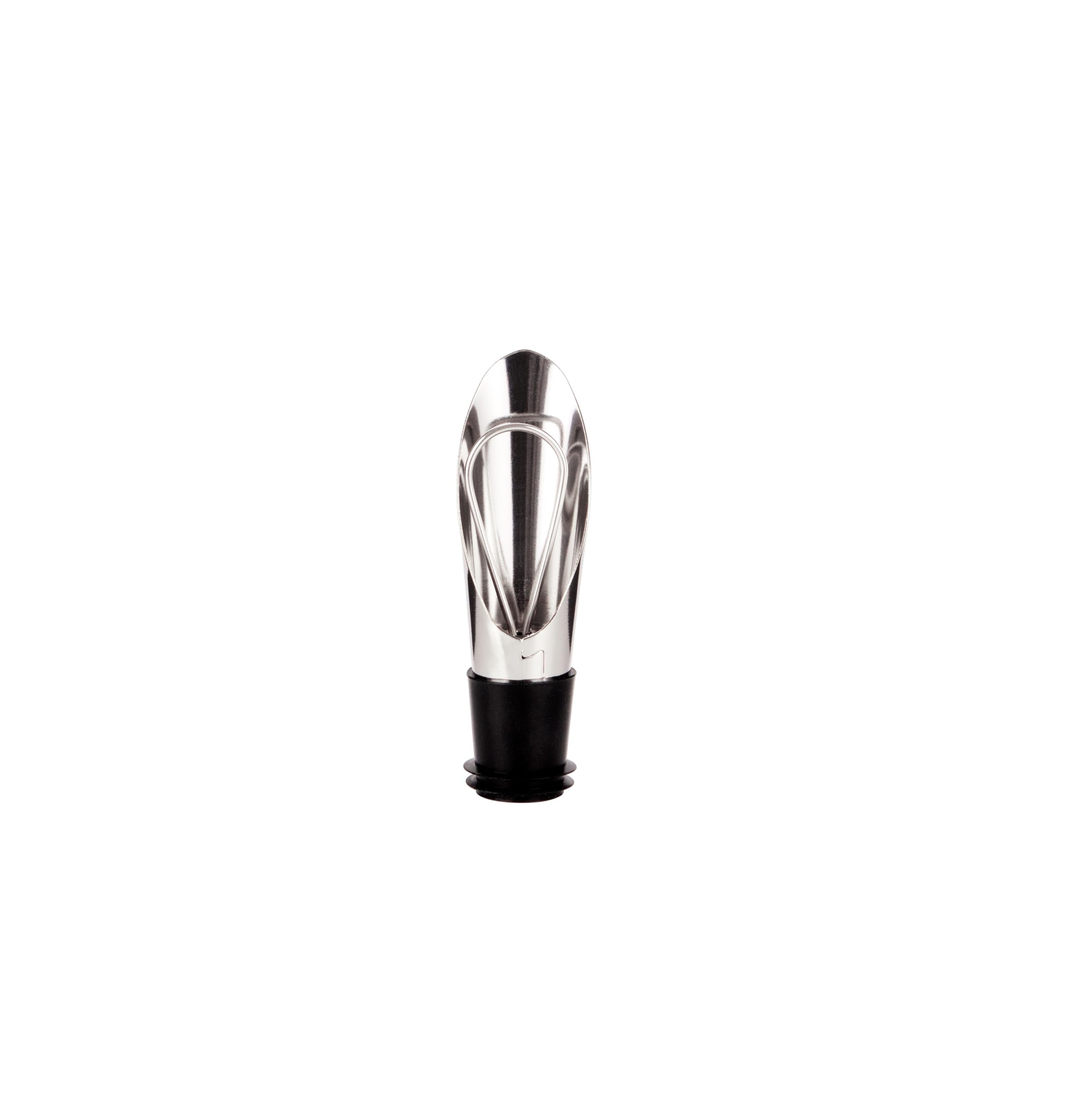 Ozeri Nouveaux II - Abridor de vino eléctrico con cortador de aluminio, vertedor de vino y tapón