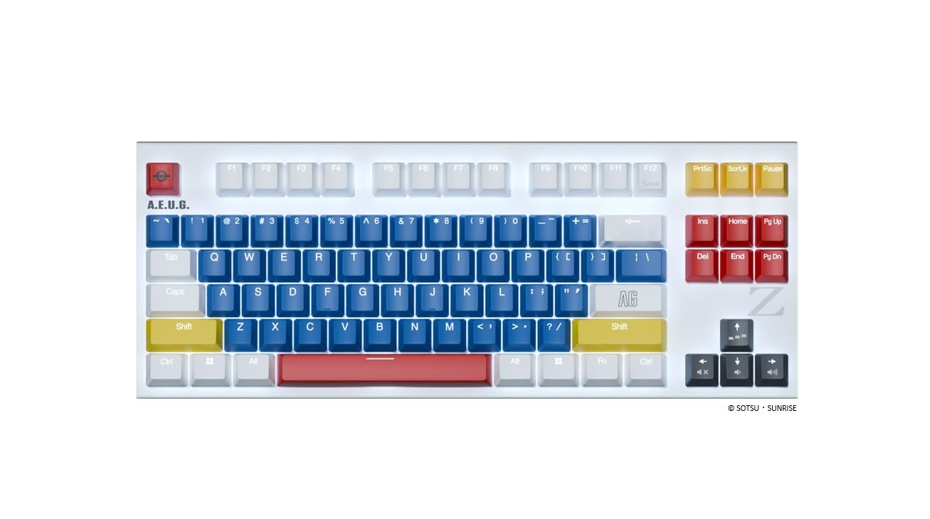 Amazon.com: TOPRE REALFORCE GX1 Plus Z Gundam X1PDZ1 Gaming